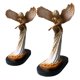 thumbnail image 1 of Conjunto de 2 Estatua de ángel de Redención Retro Decoración de La Iglesia de La Oficina de La Sala de Estar Del Hogar Sunnimix estatua de ángel, 1 of 8