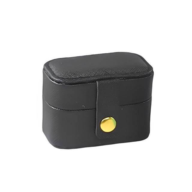 Minnieouse Caja de anillo, Mini cajas nórdicas pequeñas, anillos exquisitos, joyería, accesorios de maquillaje, estuche protector para niña, mujer, Ropa, zapatos y accesorios Miscelánea Negro Minnieouse AP016735-03