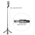 thumbnail image 2 of 3 in 1 Phone Gimbal Stabilizer Selfie Stick Tripod 86cm 5-Section with Remote Shutter Phone Clamp Smart Rotatable Compatible with Smartphones, 2 of 7