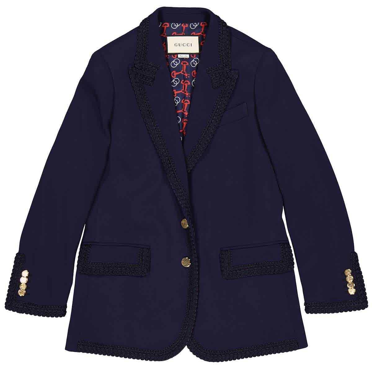 gucci stretch viscose jacket
