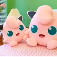 thumbnail image 2 of Peluche de Pokémon Jigglypuff rosa de 30/40/50/60 cm, dibujos animados de Anime, almohada para dormir, muñecos de peluche suaves Kawaii para niñas, regalos para niños, 2 of 5