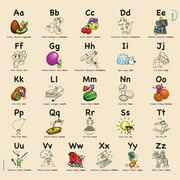 L'Alphabet - Nappe multilingue à colorier