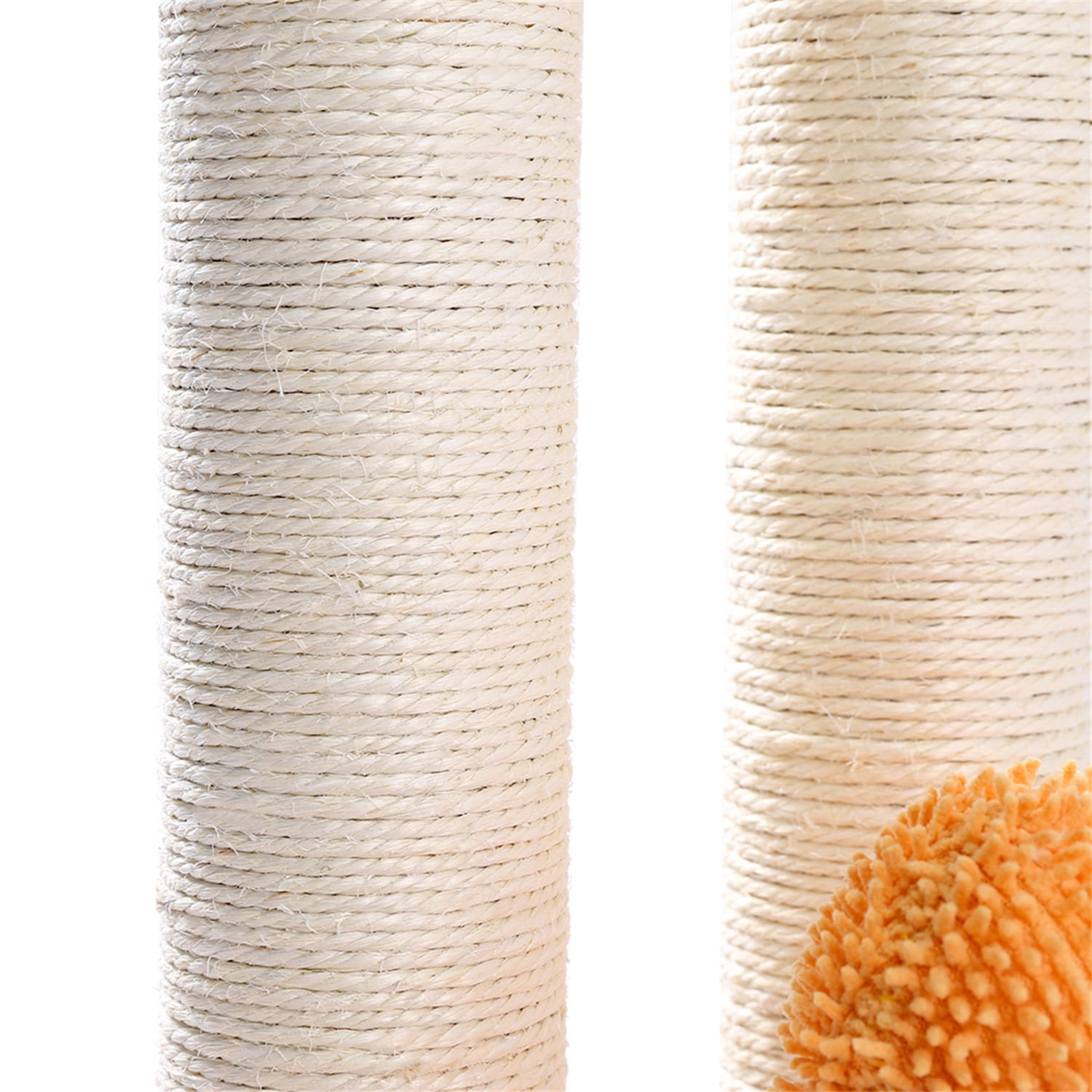 Pefilos Cat Scratching Post for Indoor - Cat Scratching Post for Adult Cats Cactus Sisal Rope Cat Scratcher with Hanging Ball Cat Scratching Post for Furniture, Orange Pefilos Cat Scratching Post for Indoor - Cat Scratching Post for Adult Cats Cactus Sisal Rope Cat Scratcher with Hanging Ball Cat Scratching Post for Furniture, Orange