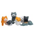 thumbnail image 1 of Resin Animal Figurine Mini Cats Desk Figurines Home Succulent Bonsai Plant Pots Craft 1 Set, 1 of 1
