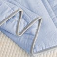 thumbnail image 5 of Summer Cooling Quilt 59x39 in, Lightweight Washable Polyester Fiber Comforter for Hot Sleepers, Breathable Thin Blanket for Bed Couch Office and Travel Use All Season Long, 5 of 6