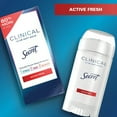thumbnail image 2 of Secret Clinical Strength Anti-Perspirant Deodorant Smooth Solid, Actice Fresh Scent 2.60 oz (Pack of 2), 2 of 3