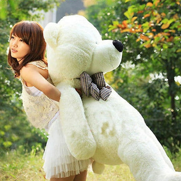 Giant Stuffed Teddy Bear Big Bear Plush Pillow Toy Stuffed Animal Doll Gift for Valentine‘s Christmas Birthday Mother‘s Day