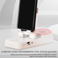 thumbnail image 5 of Hweilai Cell Phone Stand with Bluetooth Speaker, Wireless Speaker 2023 V8M1, 5 of 5