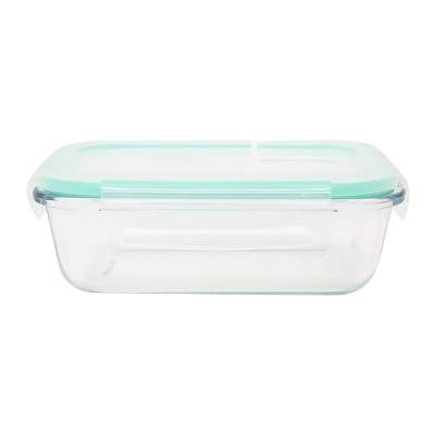 Hermético Homecreations de Vidrio Rectangular 640 ml