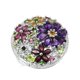 thumbnail image 1 of 4.02 Carat Genuine Multi Stones .925 Sterling Silver Ring QJ Model, 1 of 3