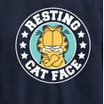 thumbnail image 3 of Garfield - Resting Cat Face - Toddler And Youth Crewneck Fleece Sweatshirt, 3 of 5