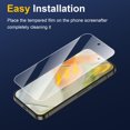 thumbnail image 5 of [2+2Pack] KisonovaGuard for Google Pixel 9 Screen Protector and Camera Lens Film [Tempered Glass Protector] [9H Hardness] [No-Bubble] [3D Full Coverage], 5 of 6
