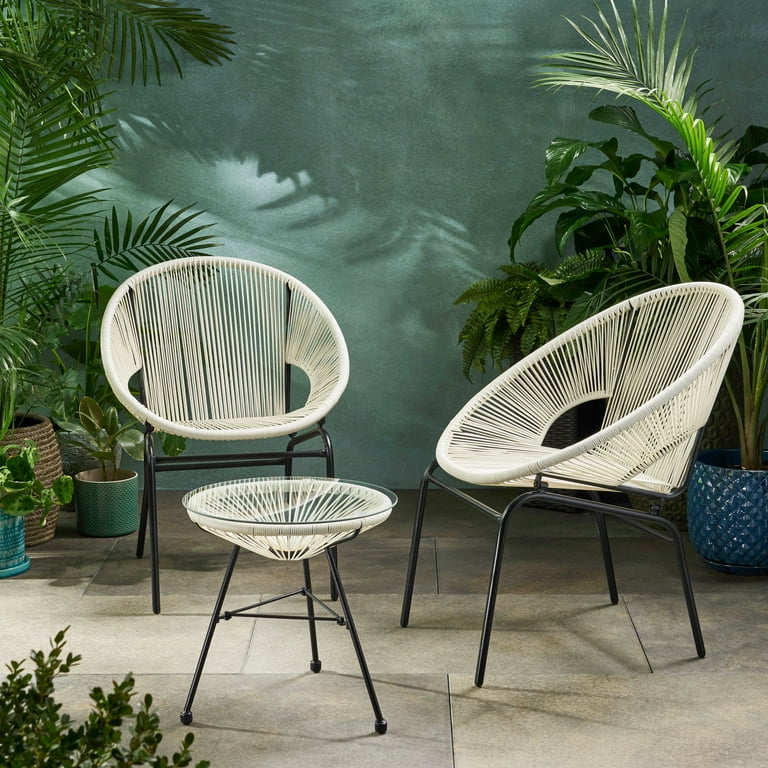 Rattan chat set sale