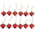 thumbnail image 2 of Christmas Ornament, Unique Hanging Environmental Protection Christmas Tree Baubles Bright Beautiful  For Valentine's Day For Party, 2 of 8