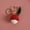 Litchi, variant on New Summer Handmade Crocheted Fruit Pendants, Knitted Yarn Keychains, Exquisite Finished Hanging Decorations
