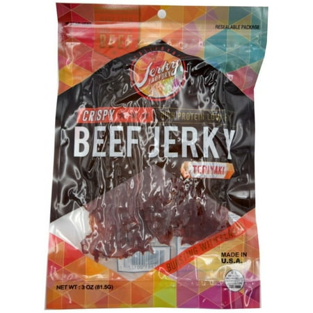 Ca. Jerky Factory Crispy Beef Jerky Teri