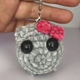 thumbnail image 5 of Sad Hamster Plush with Sound and Keychain, Cute Handmade Knitted Sad Hamster Crochet with Built-in Violin Sound Keychain Toys for Friend Partner Family, 5 of 9