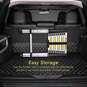 12.5 FT Telescoping Ladders Heavy Duty Aluminum Collapsible Ladder Load Capacity 330 LBS Extension Ladders Applicable to Household Use Outdoor Work