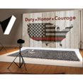 thumbnail image 1 of YUSDECOR American Flags Backdrop 7x5ft Photography Background Wood Plank Photos Video Studio Props, 1 of 4