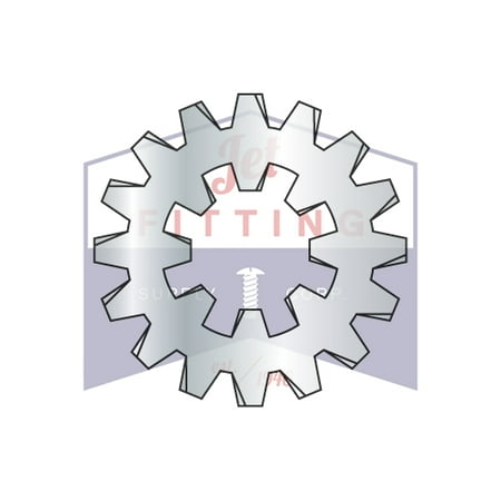

1/4 Internal | External Tooth Lock Washers | Steel | Zinc (Quantity: 10000)