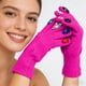 thumbnail image 5 of Guantes de Invierno Tejidos, Adornos de Cristal de Colores Variados, Mitones de Ganchillo de Dedo Completo con Buena Elasticidad para Niñas, Niños, Mujeres, 5 of 7