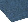 thumbnail image 3 of REGALWOVEN Set of 6 Placemats Washable Woven Scalloped Table Place Mats for Home Dark Blue 18'x12', 3 of 6