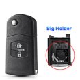 thumbnail image 1 of 2/3/4 Buttons Remote Key Case Fob Shell Flip Folding For Mazda 2 3 5 6 M6 Mx5 Cx5 Cx7 Cx9 Rx8 2011-2015, 1 of 1