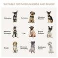 thumbnail image 4 of PawHut Meuble Cage pour Chien, Table d'Appoint pour Chenil, Gris, 4 of 10