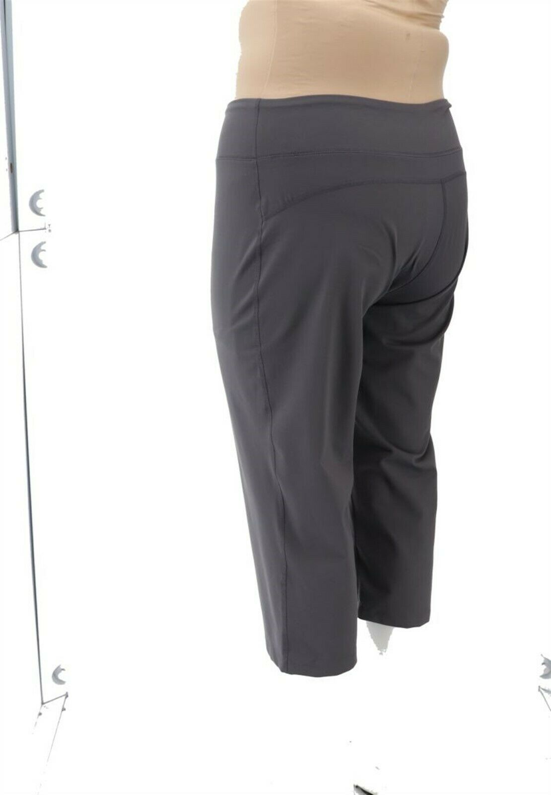 Active Capri Yoga Pants Onxy Gray 