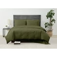 thumbnail image 3 of Cannon Solid Percale Green 2 Piece Twin Duvet Set, 3 of 7
