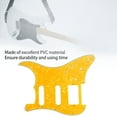 thumbnail image 4 of Guitar Pickguard,Durable PVC Plastic Front Plate Panel Cover Electric Guitar Guard Scratch Board Instrument Accessories, 4 of 8