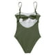 thumbnail image 5 of MKLEKYY Traje De Baño Mujer Natacion New Swimsuit Strapless Suspender Backless Sexy European And Bikini High Waisted Oversized Swimsuit For Women, 5 of 6