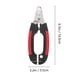thumbnail image 5 of FELTECHELECTR Cortapelos para perros domésticos, cortadora de mascotas portátil, práctica lima de uñas, recortadora de perros con lima de uñas, 5 of 6