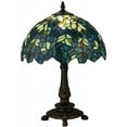 thumbnail image 2 of Meyda Tiffany - 124813 - One Light Accent Lamp - Nightfall Wisteria - Mahogany Bronze, 2 of 2