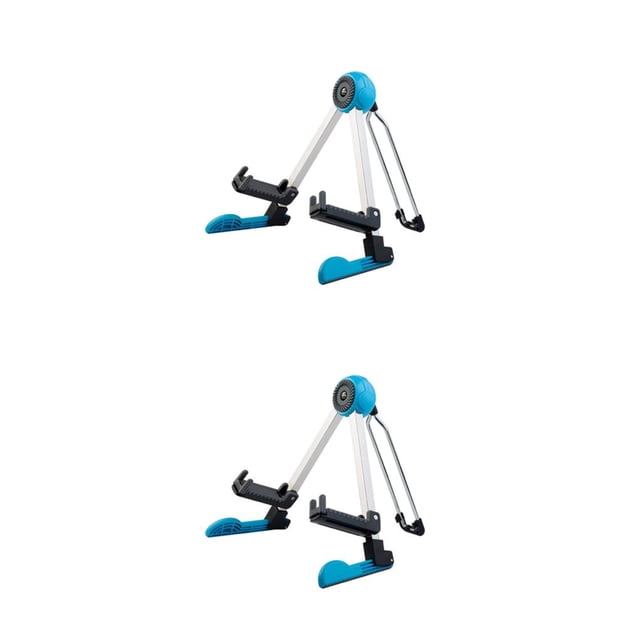 Toystoory Soporte para guitarra de suelo, trípode plegable Universal, soporte para guitarras acústicas, estante para bajos con marco en A, Type2 NO2