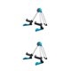 thumbnail image 4 of Sonducket Soporte de guitarra de piso ajustable Soporte plegable universal Bastidor de instrumentos de cuerda de bajo A-Frame Estable para Type2 NO2, 4 of 6