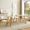 Gold-70.9-inch, variant on New 47.3-Inch Rectangular Glass Dining Table for 1-6 People, Modern Style Home Kitchen Dining Table, Equipped With Sturdy Metal Table Legs,Suitable For Dining Room,Living Rooms, Offices, Gold