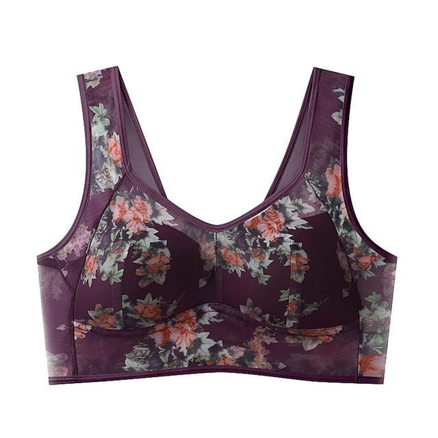 Soutiens-gorge à Maintien Élevé pour Femmes, Bretelles Ajustables, Couvrance Totale, Soutiens-Gorge Rehausseurs, Confortables, Sans Armature, Soutiens-Gorge Sans Fil