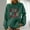 Green, variant on ZKCCNUK Hoodies Sweatshirt for Women's Casual Merry Christmas Printing Long Sleeve with Pocket Pullover Shirt Blouse