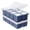Dark blue-Free Size/B, variant on Large Silicone Ice Cube Tray 2 Inch Big Block Ice Maker Stackable With Lid Release Slow Melting Whiskey Cocktail