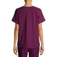 thumbnail image 4 of ClimateRight by Cuddl Duds Short Sleeve V-Neck Scrub Top (Women's ), 4 of 6