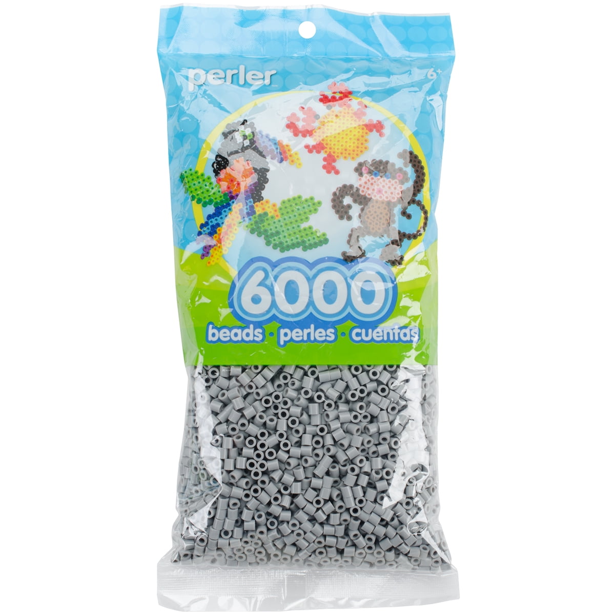 Perler Beads 6,000/PkgGrey