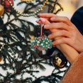thumbnail image 3 of Adornos para árbol de Navidad, adornos colgantes para árbol de Navidad, dinosaurio, lindo gato navideño, colgante decorativo para árbol de Navidad, casa de campo, decoración para exteriores e interior, 3 of 6