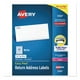 Avery Produits de Consommation AVE5167 Étiquettes Laser- Mailing-.50in.x1-.75in. Blanc – image 2 sur 2