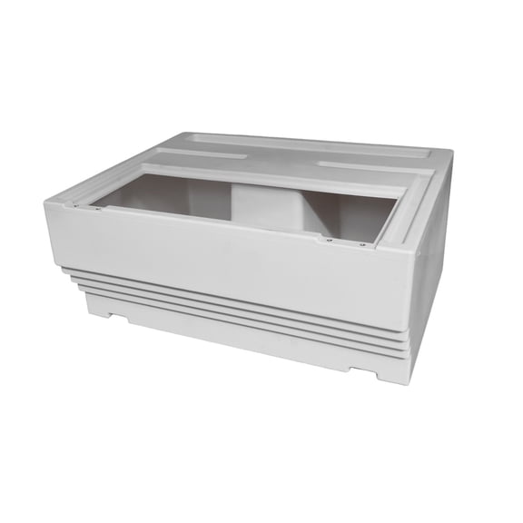 Horizon Manufacturing Premium Series 27" Pontoon Base White 3009-AA