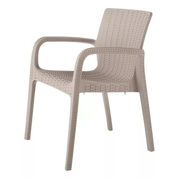 Lagoon Silla de Comedor Tipo Ratán para Exterior e Interior con Protección Solar UV, Modelo Koppla 7027 Lagoon  KOPPLA