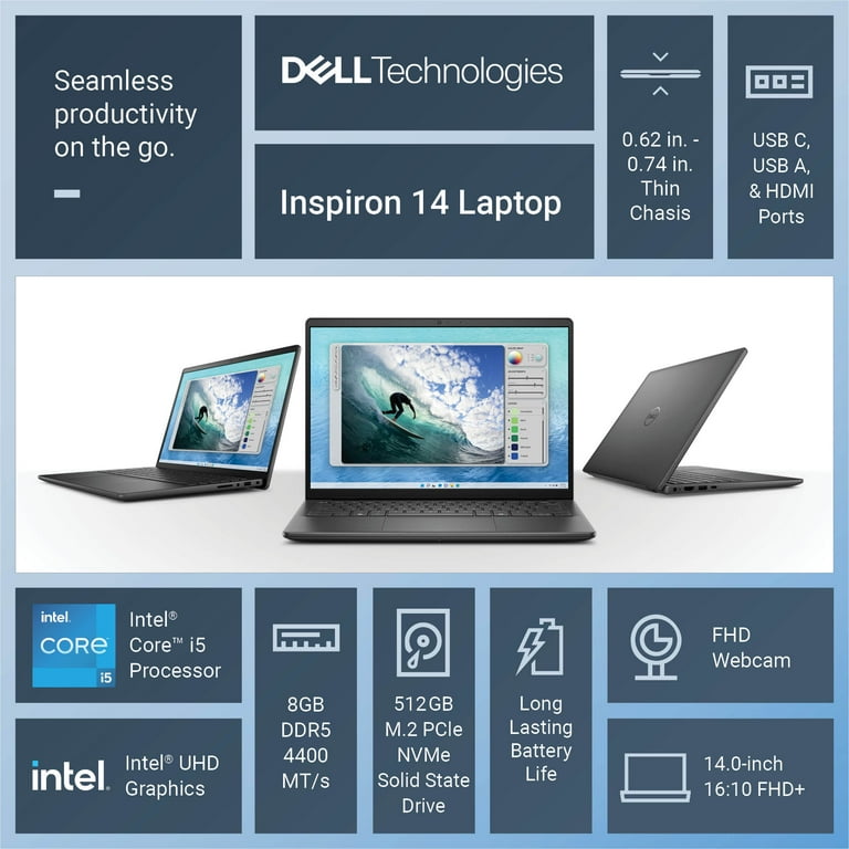 Dell Inspiron 14 Laptop 5440 14-inch FHD+ Intel Core i5-1334U 8GB