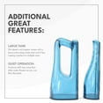 thumbnail image 4 of ToiletTree Products Poseidon Rechargeable Water Flosser with XL Tank - High-Quality Oral Irrigator with Standard and XL Water Tank - Dental Water Flosser to Support Oral Health and Fight Bad Breath, 4 of 7