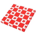 thumbnail image 2 of Way to Celebrate! Red Maple Leaves Paper Luncheon Napkins, 6.5in, 18ct, 2 of 6