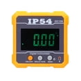 thumbnail image 1 of Inclinometer, 4*90掳 IP54 Portable High Precisions Digital Protractor Inclinometer Absolute Relative Slope Measurement Data Hold Function with Storage Bag, 1 of 8
